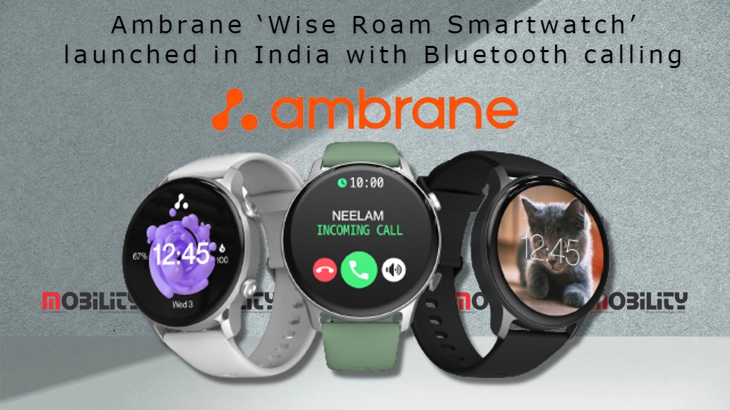 Ambrane FitShot Zest smartwatch launched in India at a price of ₹2,999  ($40) - Gizmochina